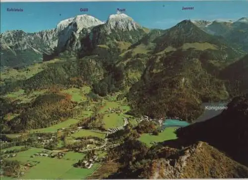 Königssee - von Grünstein - ca. 1985