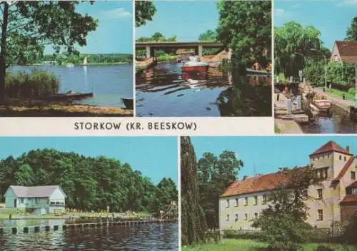 Storkow u.a. Strandbad - 1979