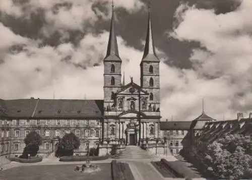 Bamberg - St. Michaelskirche, Hofseite - ca. 1965