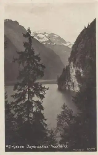 Königssee - von oben