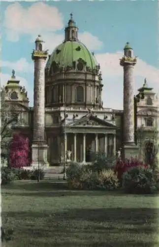 Österreich - Österreich - Wien - Karlskirche - ca. 1955