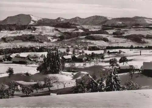 Lindenberg - von der Deutschen Alpenstraße - ca. 1965