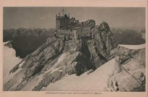 Zugspitze - Münchner Haus - ca. 1950