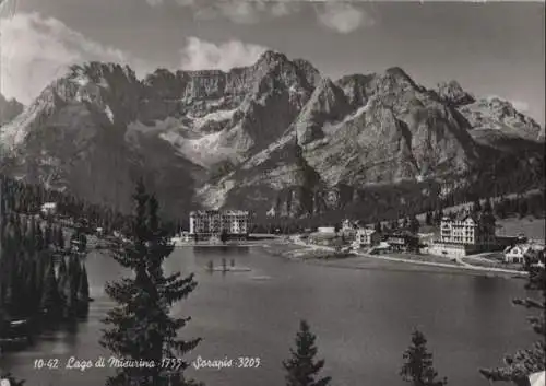 Italien - Italien - Lago di Misurina - Misurinasee - Sorapis - 1965