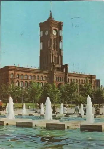 Berlin-Mitte, Rotes Rathaus - 1980