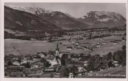 Reit im Winkl - mit Kaisergebirge - ca. 1955