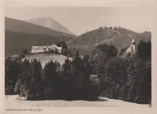 Siegsdorf - Wallfahrtskirche Maria Eck - ca. 1955