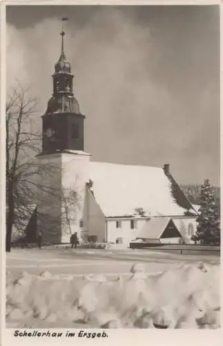 Altenberg-Schellerhau - Kirche im Winter