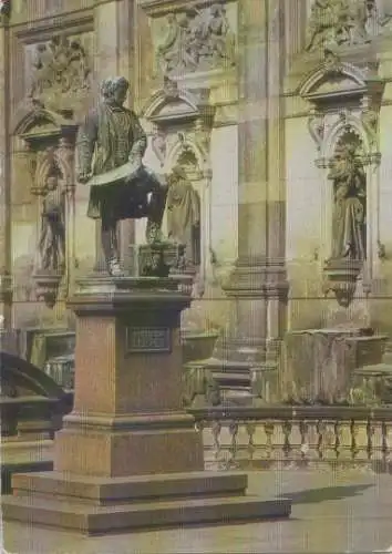 Dresden - Denkmal Semper - ca. 1985