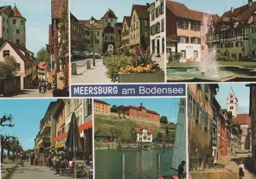 Meersburg am Bodensee - 6 Bilder - ca. 1985