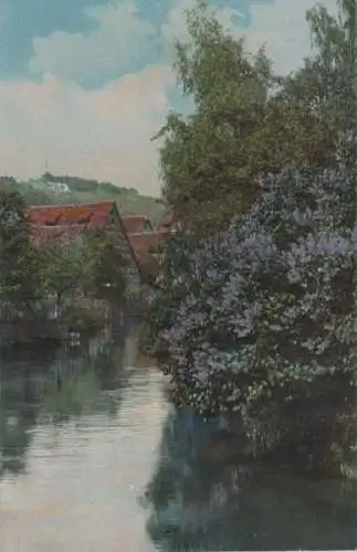 Häuser am Fluss