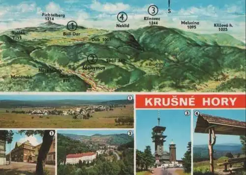 Tschechien - Tschechien - Krusne hory - Erzgebirge - mit 6 Bildern - ca. 1980