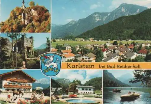 Bad Reichenhall - St. Pankraz, Ruine Karlstein, Bergbauernhof, Predigtstuhl, Kurpark, Thumsee - 1975