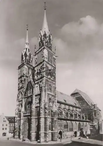 Nürnberg - St. Lorenzkirche - ca. 1965