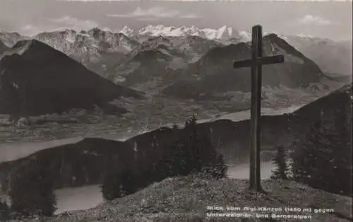 Schweiz - Schweiz - Rigi - Blick vom Känzeli gegen Unterwaldner Alpen - ca. 1950