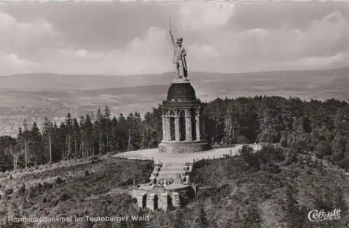 Hermannsdenkmal bei Hiddesen - 1956