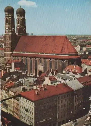 München - Liebfrauendom von Peterskirche - ca. 1975