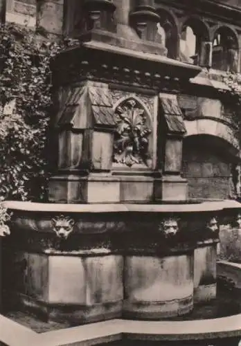 Wernigerode - Schloß, Brunnen mit Innenhof - 1979