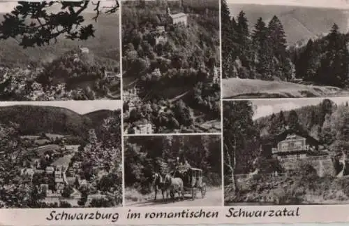 Schwarzburg - mit 6 Bildern - ca. 1965