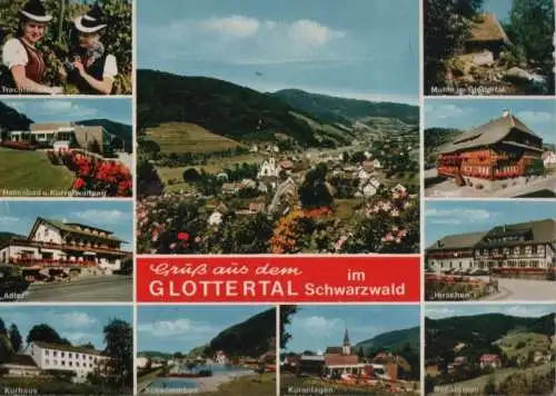 Glottertal - 11 Teilbilder - 1977