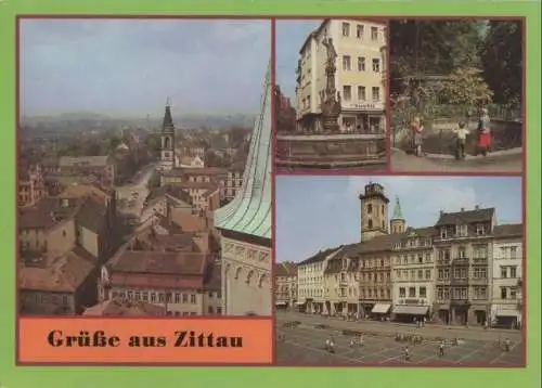 Zittau - u.a. Samariterinnenbrunnen - 1986