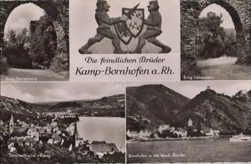 Kamp-Bornhofen - u.a. Burg Sterrenberg - 1962