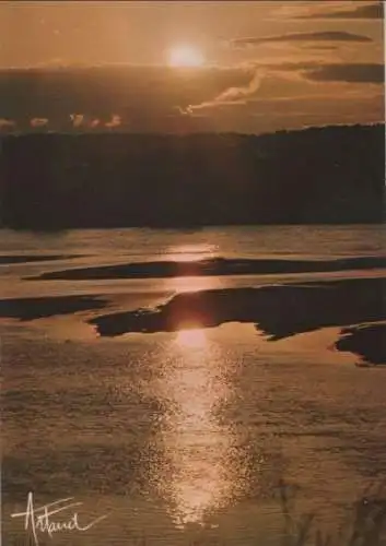 Sonnenuntergang am Meer - ca. 1990