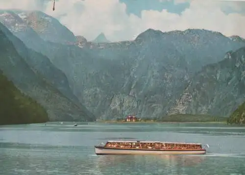 Königssee - mit Schönfeldspitze - ca. 1970