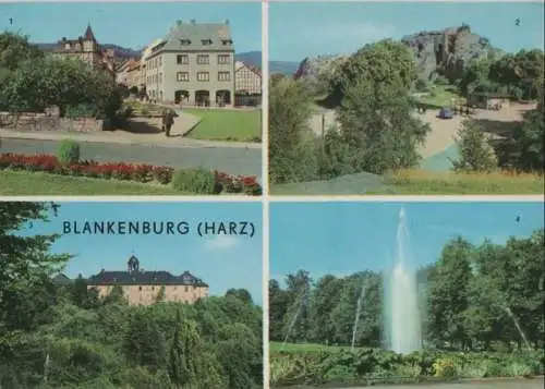 Blankenburg - u.a. Thiepark - 1969