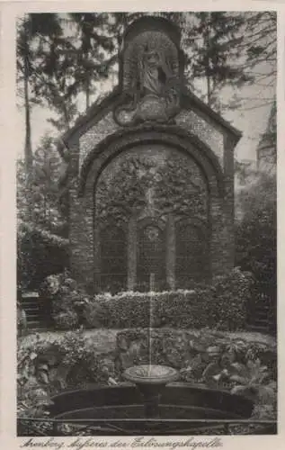 Koblenz-Arenberg - Äußeres der Erlösungskapelle - ca. 1950