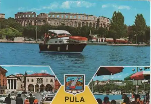 Jugoslawien - Pula - mit 3 Bildern - 1977