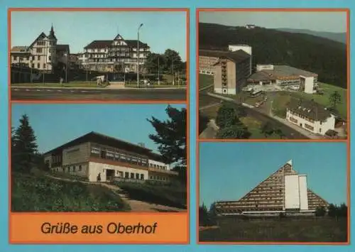 Oberhof - u.a. HO-Gaststätte Schanzenbaude - ca. 1985