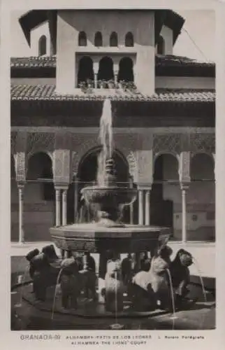 Spanien - Spanien - Granada - Alhambra, Patio de los Leones - ca. 1955