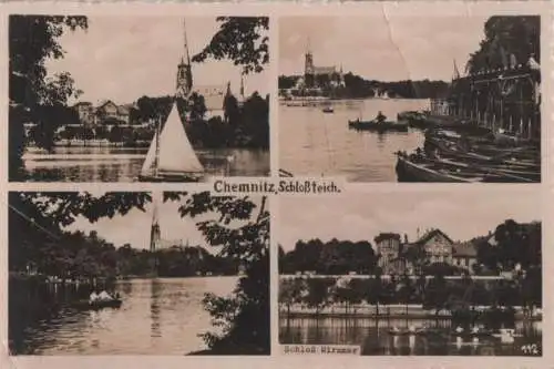 Chemnitz - Schloßteich - 1940