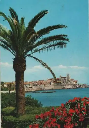 Frankreich - Frankreich - Antibes - Vue sur les Remparts - 1976