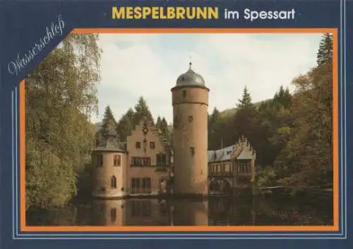 Wasserschloß Mespelbrunn im Spessart - ca. 1985