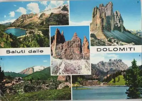 Italien - Italien - Dolomiten - u.a. Passo Falsarego - 1966