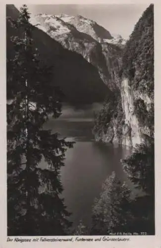 Königssee - mit Falkensteinerwand - 1935