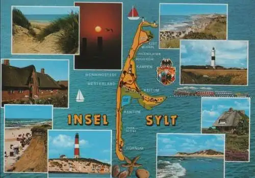 Sylt - 9 Teilbilder - 1997