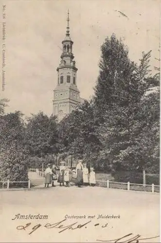 Niederlande - Amsterdam - Niederlande - Oosterpark met Muiderkerk