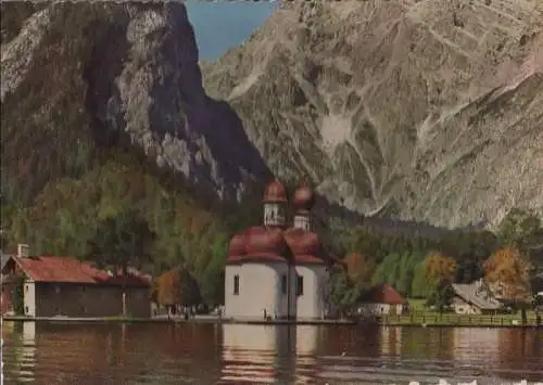 Königssee - mit St. Bartholomä - ca. 1975