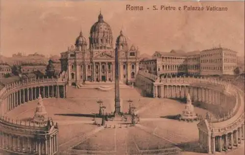 Italien - Italien - RomS. Pietro e Palazzo Vaticano - ca. 1935