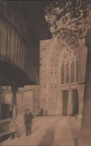 Schweiz - Schweiz - Lausanne - Cathedrale, Porche Principal - ca. 1935