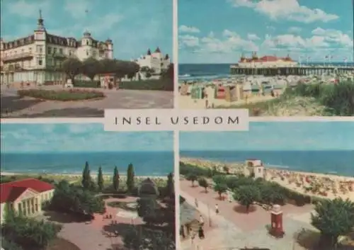 Usedom - u.a. Strand Bansin - 1970