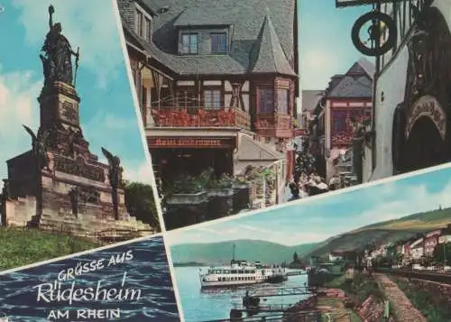 Rüdesheim am Rhein - u.a. Drosselgasse - 1969