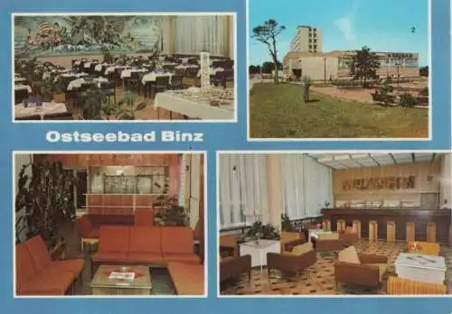 Binz - u.a. Urlauberrestaurant Rügen - 1984