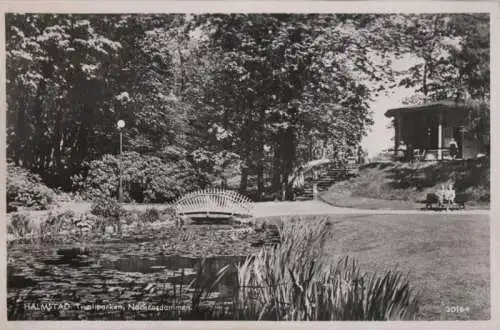 Schweden - Schweden - Halmstad - Tivoliparken, Näckrosdammen - ca. 1950