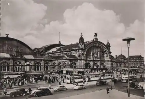 Frankfurt Main - Hauptbahnhof - ca. 1960