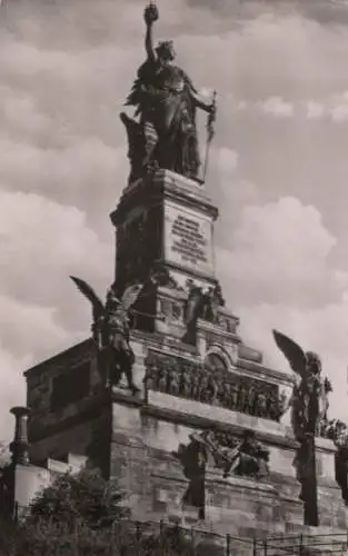 Rüdesheim, Niederwalddenkmal - 1957