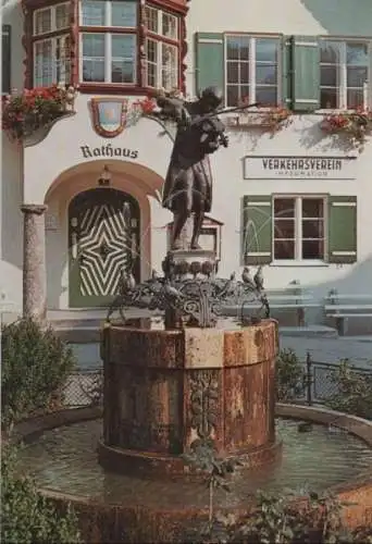 Österreich - Österreich - Sankt Gilgen - Mozartbrunnen - ca. 1980